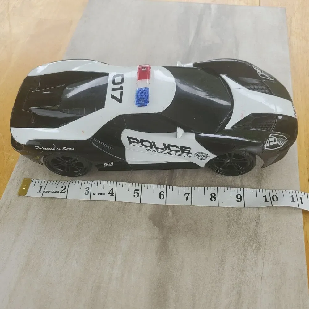 Jada Toys Hyperchargers 1:16 Ford Mustang Shelby GT500 Police Car No Remote